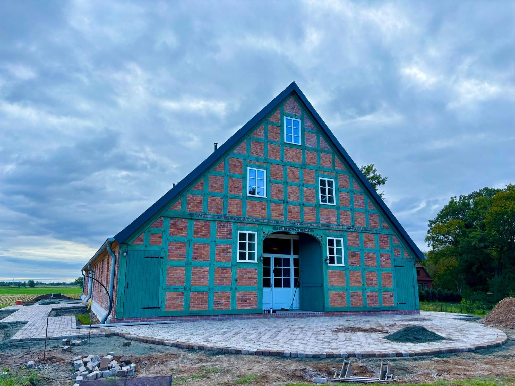 Niedersaechsisches Hallenhaus Im Modernen Gewand Lilienthal  Dış mekan fotoğraf