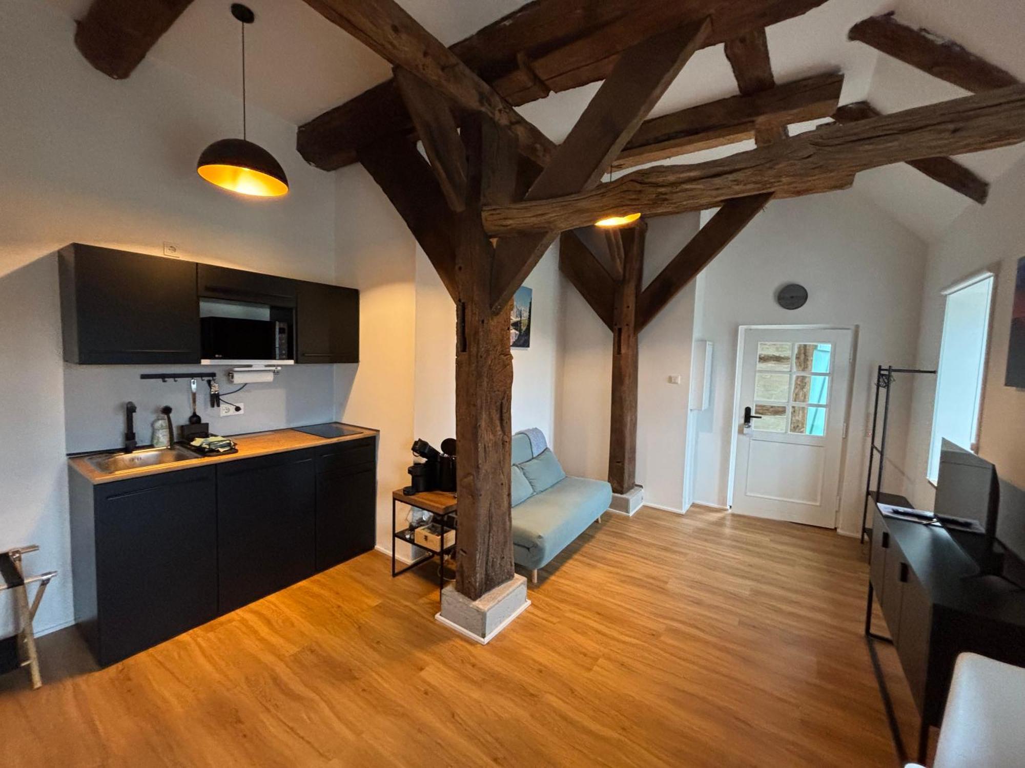 Niedersaechsisches Hallenhaus Im Modernen Gewand Lilienthal  Dış mekan fotoğraf
